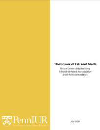 The Power of Eds & Meds: Urban Universities Investing in Neighborhood Revitalization and Innovation -- title page