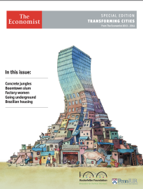 The Economist: “Transforming Cities” Edition -- title page