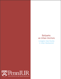 Ballparks as Urban Anchors: Livingston Case Studies in Urban Development -- title page