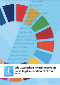 5th Guangzhou Award Report on Local Implementation of SDGs - title page