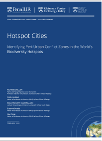 Hotspot Cities: Identifying Peri-Urban Conflict Zones in the World’s Biodiversity Hotspots -- title page