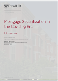 Mortgage Securitization in the COVID-19 Era: Introduction -- title page