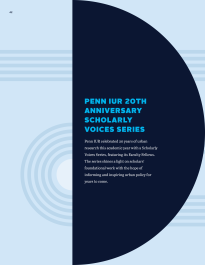 scholarly voices cover dark blue with light blue lines