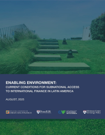 enabling environment report cover